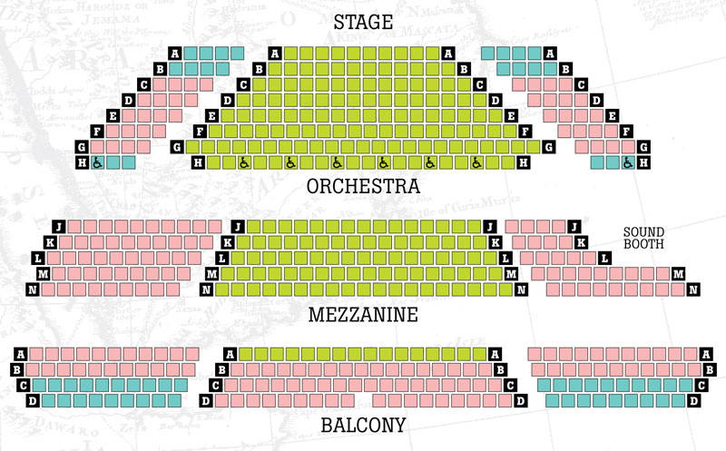 Conant Performing Arts Center Seating Chart